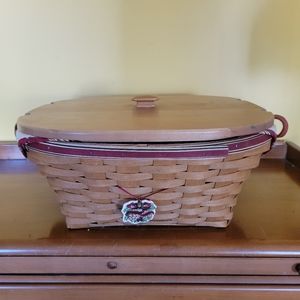 Longaberger 2005 Christmas Collection Hostess Basket Garland